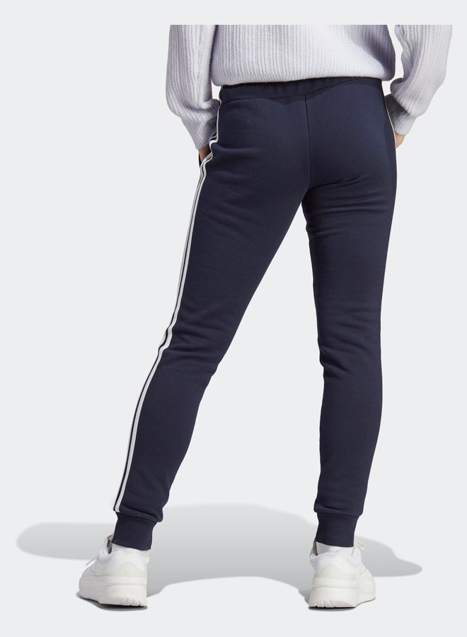 Adidas Essentials 3-Stripes French Terry Cuffed Joggers - Image 2